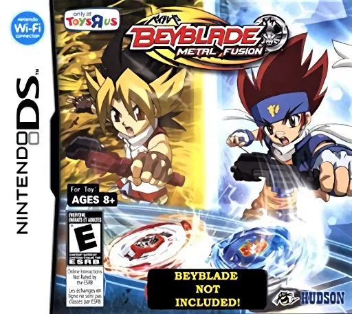 Beyblade - Metal Fusion - Cyber Pegasus (Europe) (En,Fr,De,Es,It)